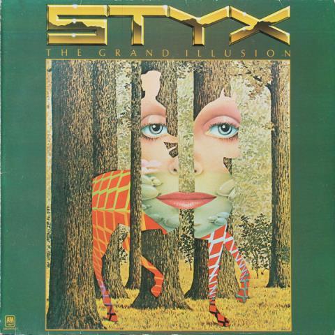 Styx the grand illusion vinyl