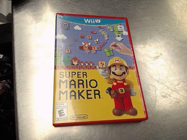 Super mario maker wii u