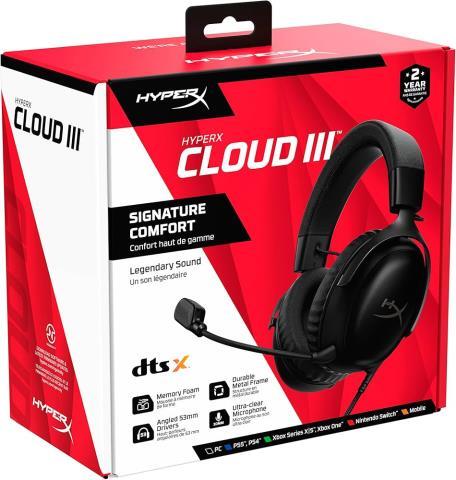 Casque hyperx cloud iii in box