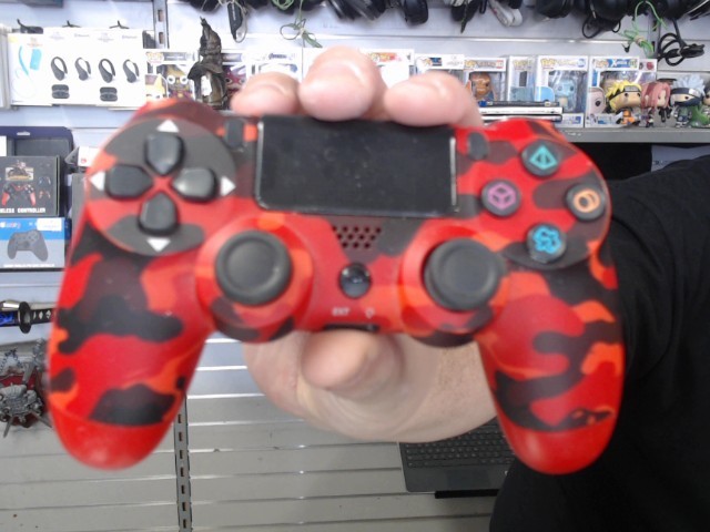 Replique de manette ps4 armer rouge