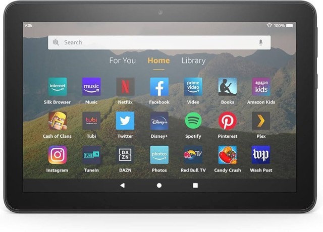 Tablette amazon fire noir