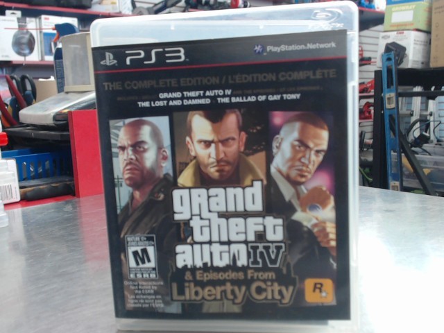 Grand theft auto iv & episodes liberty