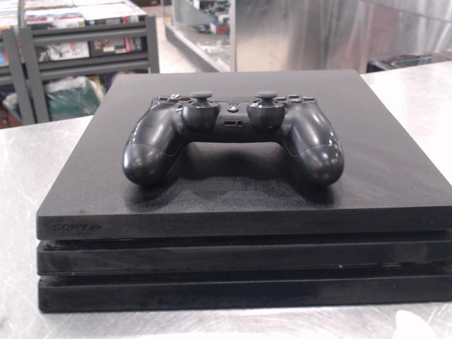 Console avec manette et fils