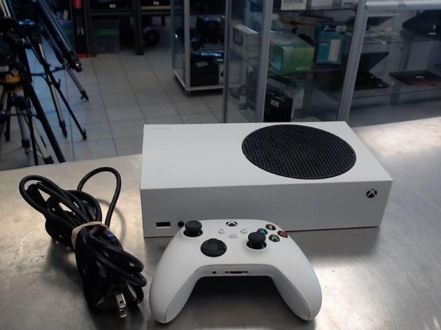 Console xbox serie s blanc + man + fils