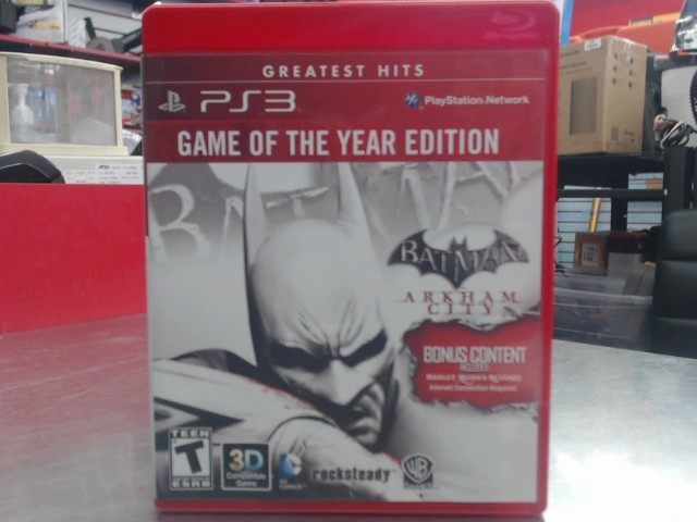 Batman arkham city goty