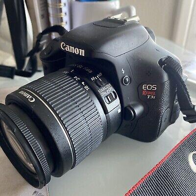 Canon camera rebel t3i