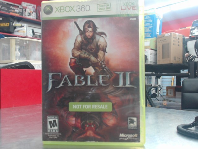 Fable 2 not for resale