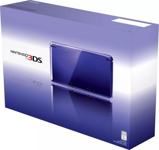 Nintendo 3ds ctr-001 midnight purple