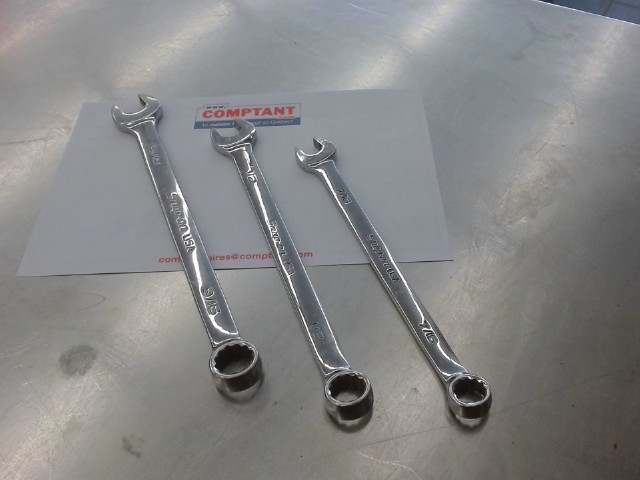 Lot de 3 clef snap on