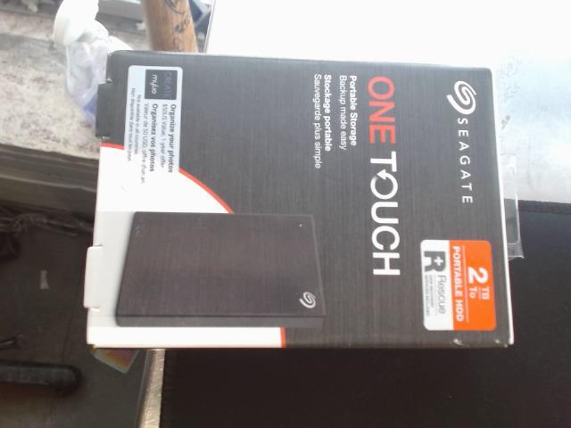 Seagate one touch noire brand new