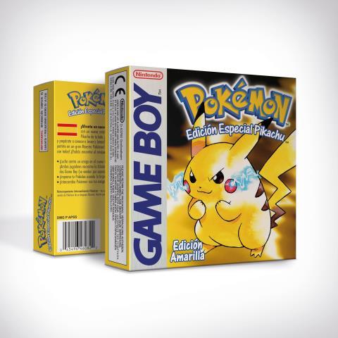 Pokemon yeelow version in box