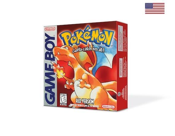 Pokemon red version in box