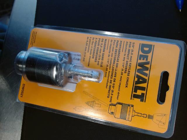 Dewalt keyless chuck