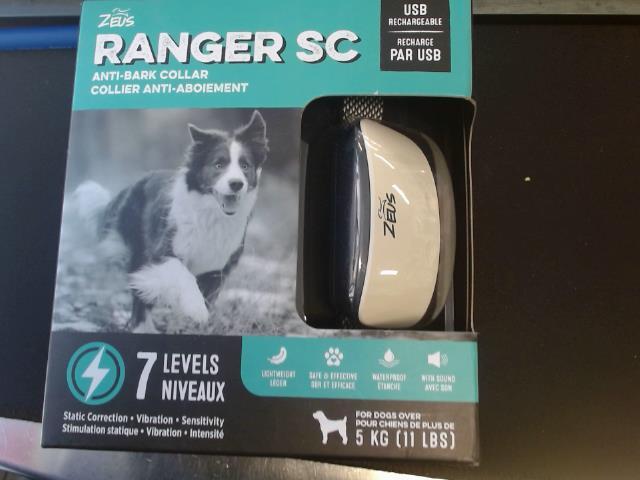 Ranger sc anti-bark collar