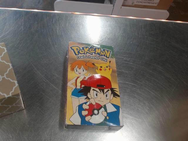 Cassette vhs pokemon duel a pewter city