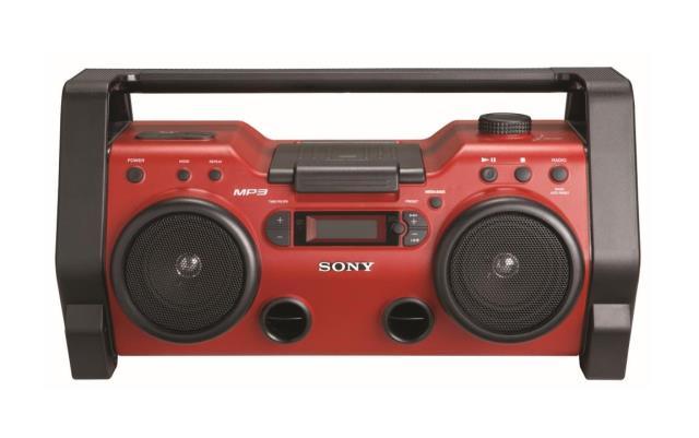 Boombox rouge