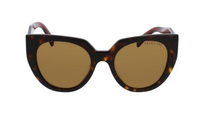 Lunette prada brune vitre jaune