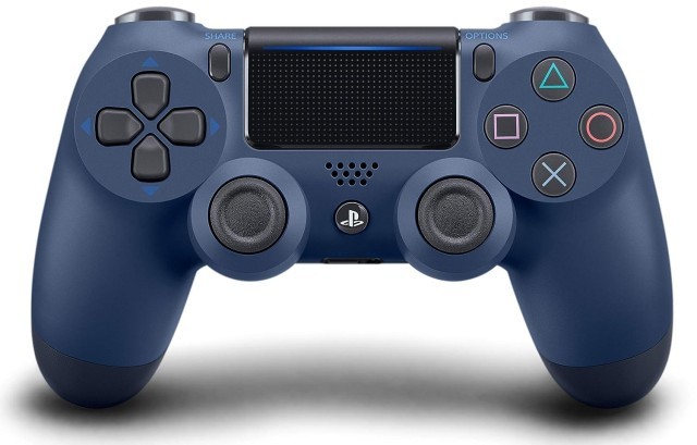 Manette ps4 bleu marin