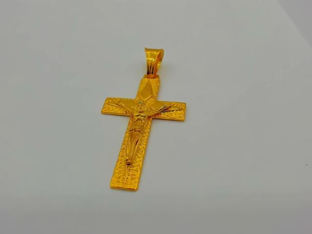 BRELOQUE CROIX EN OR 18KT