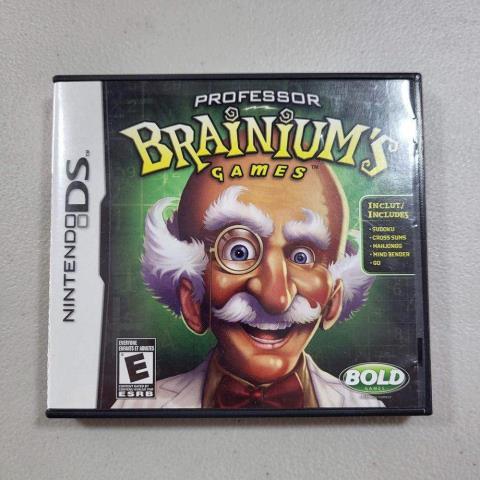 Jeux nintendo ds professor braniums