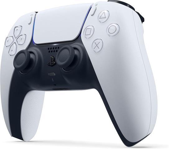 Manette ps5 blanche legere craque