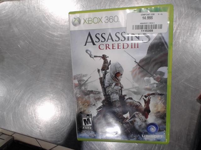 Assassin's creed 3