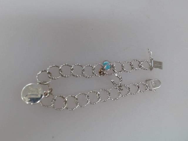 Bracelet argent mailles rondes