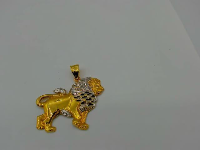 BRELOQUE LION EN OR 10KT