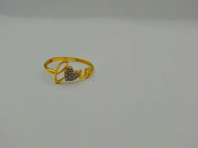 BAGUE EN OR 10KT NEW