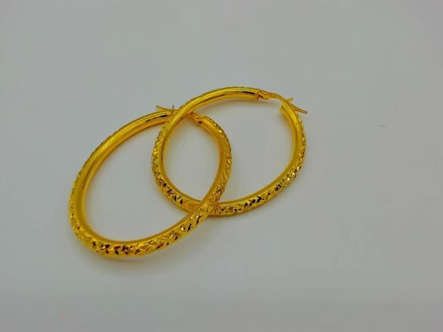 BOUCLES D OREILLES EN OR 10KT