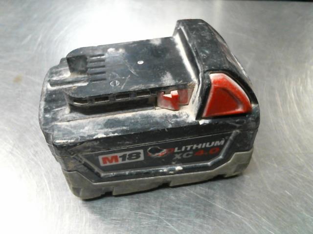 Battery milwaukee 4.0ah m18