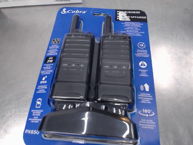 Walkie talkie cobra px650 neuf