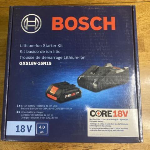 Bosch lithium starter kit