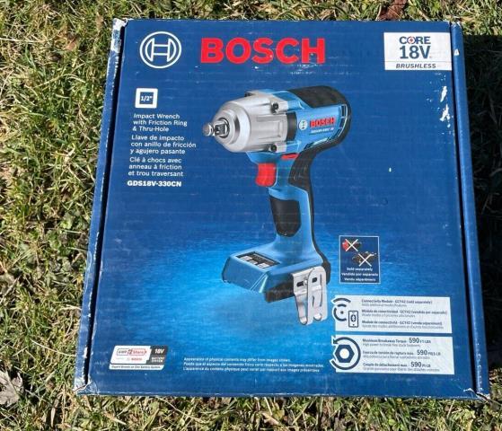 Bosch impact wrench 1/2