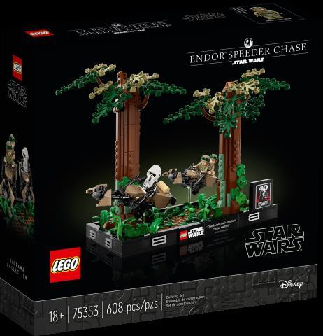 Set lego star wars endor speeder chase