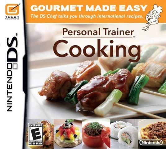 Personal trainer cooking