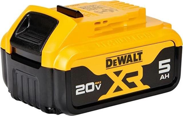 Batterie dewalt 20v max xr 5ah