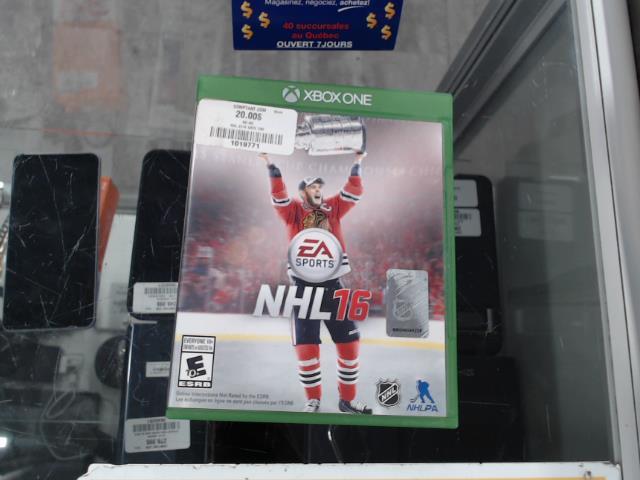 Nhl 2016 xbox one