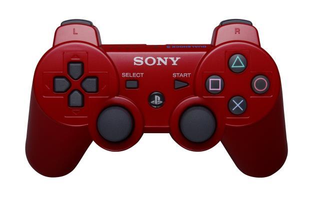 Manette ps3 rouge