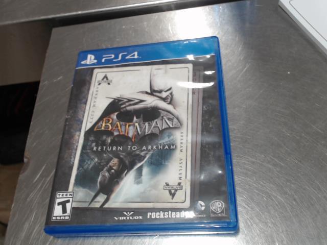 Batman return to arkham