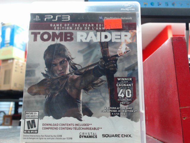 Tomb raider game of the year