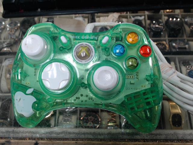 Manette usb verte