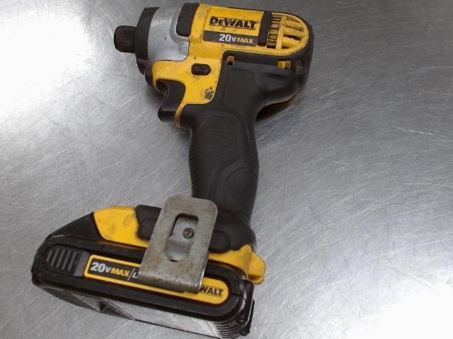 Impact drill dewalt 20v av batterie