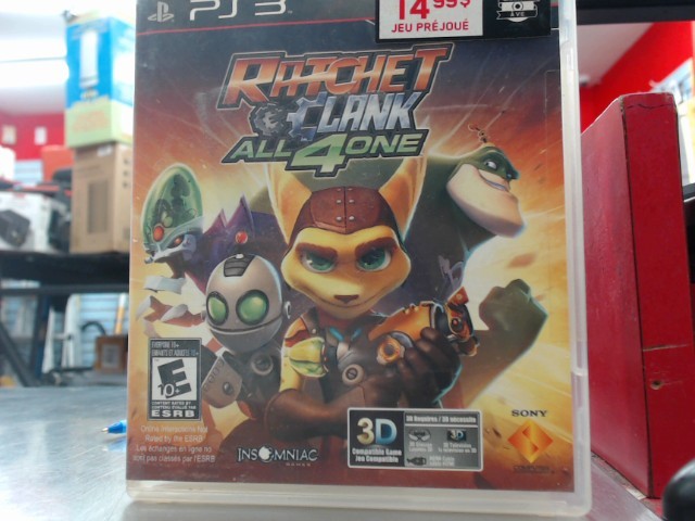 Ratchet et clank all 4 one