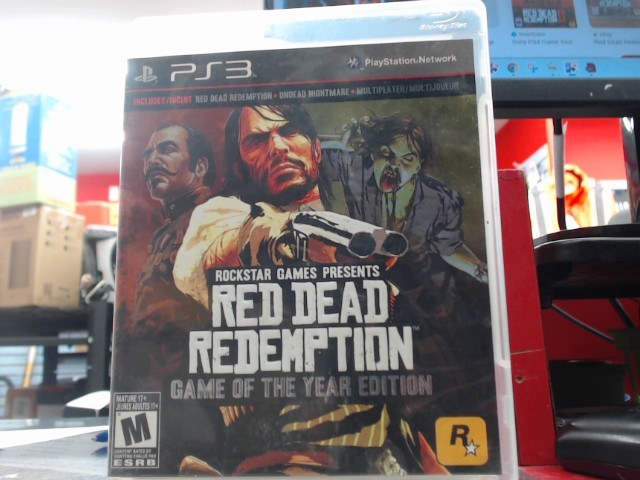 Red dead redemption gamer of the year