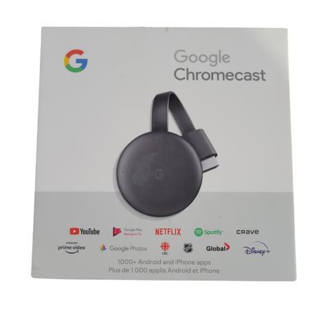 Google chromcast avec boite