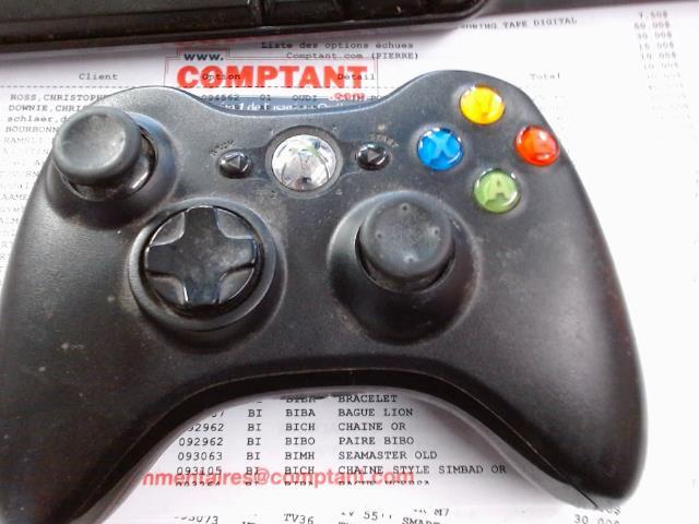 Manette xbox360 noir