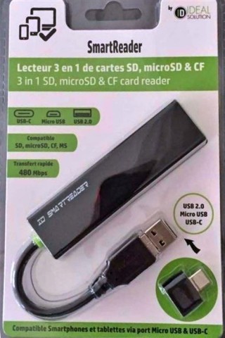 Lecteur carte sd