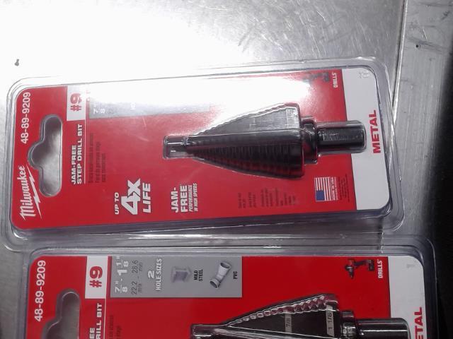 Step drill bit no9