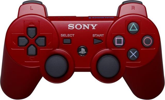 Manette de ps3 rouge